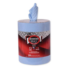 9.9 In. X 13.1 In. Blue Advanced Shopmax Wiper 450 Center Feed Refill Cleaning W