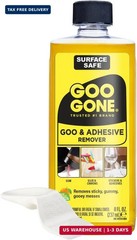 Goo Gone Original Liquid – 8 Ounce – Surface Safe Adhesive Remover Safely Remove