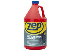 ZEP ZUPXC128 Carpet Cleaner, 128 oz Bottle, Liquid, Clear