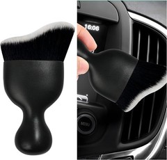 2x Car Interior Dust Brush Soft Scratch Free Auto Detailing Brushes Cleaning US