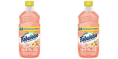 2 Packs Fabuloso 2X Concentrated Multi-Purpose Floor Cleaner Peach 16.9 oz