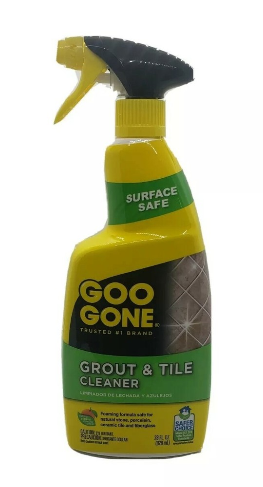 GOO GONE GROUT TILE CERAMIC FIBERGLASS Mold Mildew Foaming CLEANER 28oz New!