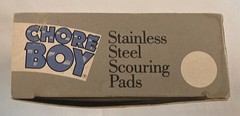 Vintage Chore Boy Stainless Steel Scouring Pads – For Cast Iron, Grills, Garage