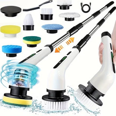 New Electric Spin Scrubber, Powerful Brush for Bathroom, Bathtub, Shower, Floors