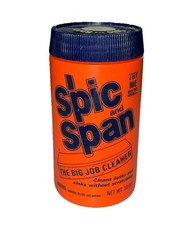 NOS Vintage Spic and Span Powder 10oz Try Me Size Bathroom Cleaner Movie Prop