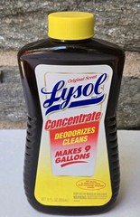 Lysol Original Scent Concentrate Deodorizes, Cleans PARTIAL About 90% Of 12 Oz
