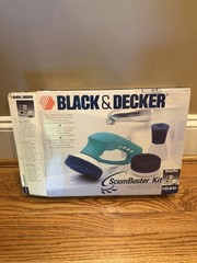 Black and Decker Scum Buster Kit SB400 w/Accessories ScumBuster NEW Open Box