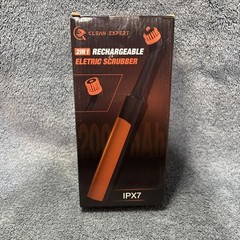 Clean Ex Rechargeable Electric Grout Brush with Built-in Battery IPX7
