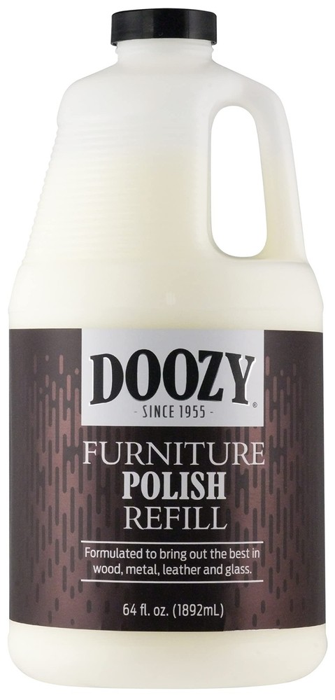 64 oz Furniture & Cabinet Polish for All Wood & Metal, Leather & Glass – Oak,…