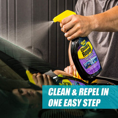 92184-2PK Premium Glass Cleaner with Rain Repellent for Exterior Automotive Glas