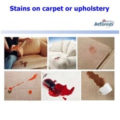 2x Astonish Stain Remover Bar Clothes Carpet Upholstery Pre Laundry Fabric 75g.