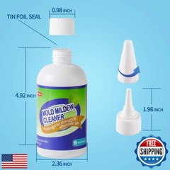 GELIVABLE Mold Mildew Cleaner Gel Household Cleaner for Wall Tiles Grout Seal