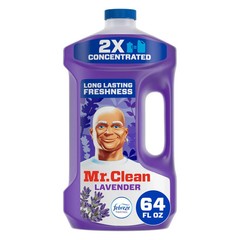 Mr. Clean 2X Concentrated Multi Surface Cleaner Febreze Lavender Grease 64 oz