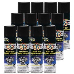 Zep 50 Heavy-Duty Foaming Engine Cleaner and Degreaser – 16 Ounce (Pack of 12)