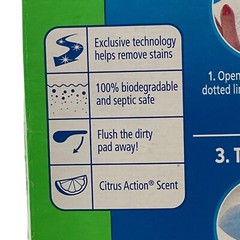 Scrubbing Bubbles Fresh Brush Flushable Toilet Bowl Cleaner 12 Refills Citrus