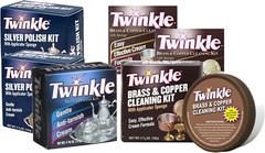 Silver Polish Kit and Brass & Copper Cleaning Polish Kit (Pack of 6)