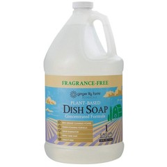 Liquid Dish Soap Plant-Based Concentrated 1 Gallon 128 Fl. Oz. Clear