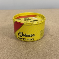 SC Johnson Paste Wax The Original Formula, 16 oz Tin, Used