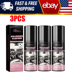 3PCS Car Interior Cleaner, 2026 New Polishing Cleaner for Interior Detailing US
