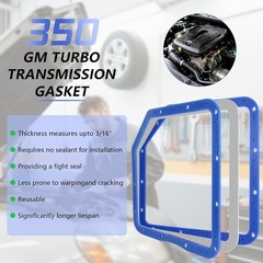 Reusable Transmission Pan Gasket for GM Turbo 350 (TH350) – Upgraded Steel