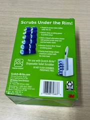 40 Refills – Scotch Brite Disposable Toilet Scrubber Refill 10 Pack Lot of 4