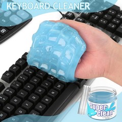 Car Cleaning Gel Cleaning Putty Interior Cleaner Slime Detai Color: Light Blue