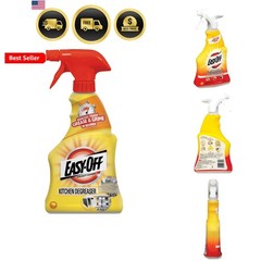 Specialty Kitchen Degreaser Cleaner, Clear, Lemon, 16 Fl Oz