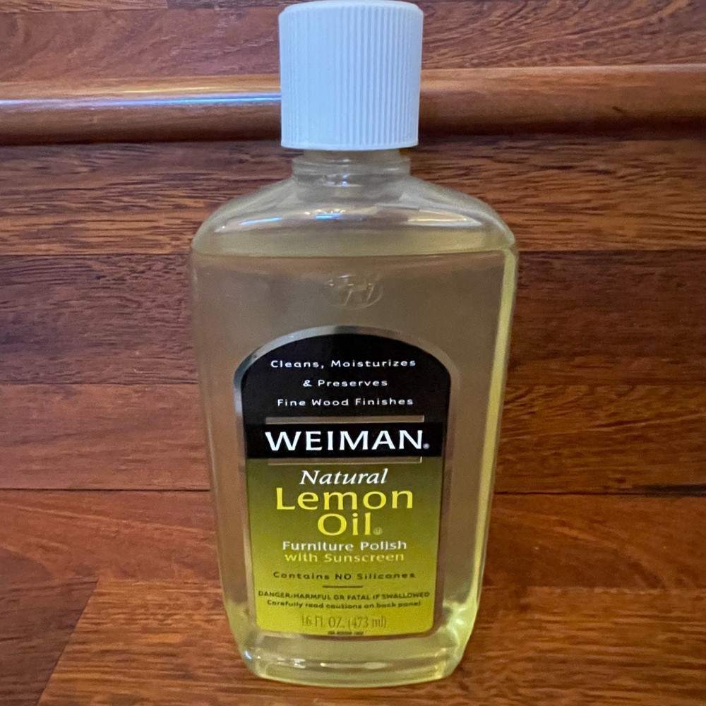 Weiman Natural Furniture Oil Polish w/ UVX-15 Sunscreen 16 FL OZ NEW
