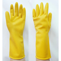 1 Pair Dishes Washing Gloves Latex Rubber Medium Dish cleaning NGL