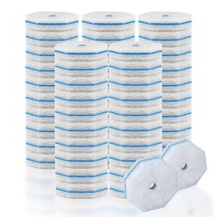 50Pcs Disposable Toilet Brush Refills, Compatible with Most Toilet Brushes fo…