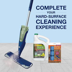 Multi-Surface Floor Cleaner Refill – 128 Fl Oz – Lemon Mint – Residue-Free Fl…