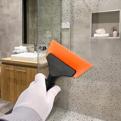 5 Inch Rubber Squeegee Window Tint Windshield Squeegee for Car Window Orange