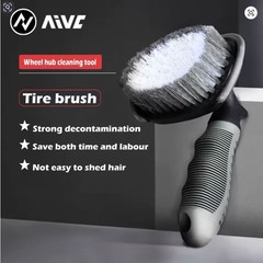 Portable Car Wheel Brush Tire Cleaning Brushes Hub Powerful Stain Remover Brush