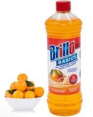 Brillo Basic Citrus Cleaner – 2 Pack (28 fl oz Each) | All Purpose, Citrus Scent