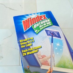 Windex Outdoor All-In-One Glass & Window Cleaner Tool Starter Kit | New Sealed