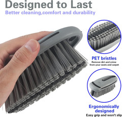 Carpet and Upholstery Cleaning Brush,Carpet Scrubber Soft Bristle Detailing Scru