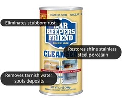 BRAND NEW Bar Keepers Friend Powdered All Purpose Cleanser, 12 oz – 2 Pack
