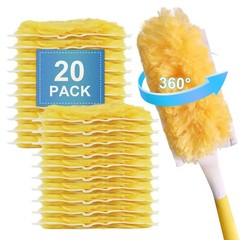 20 Pack Heavy Duty Duster Refills for Swiffer, Multi-Surface 360° Disposable …