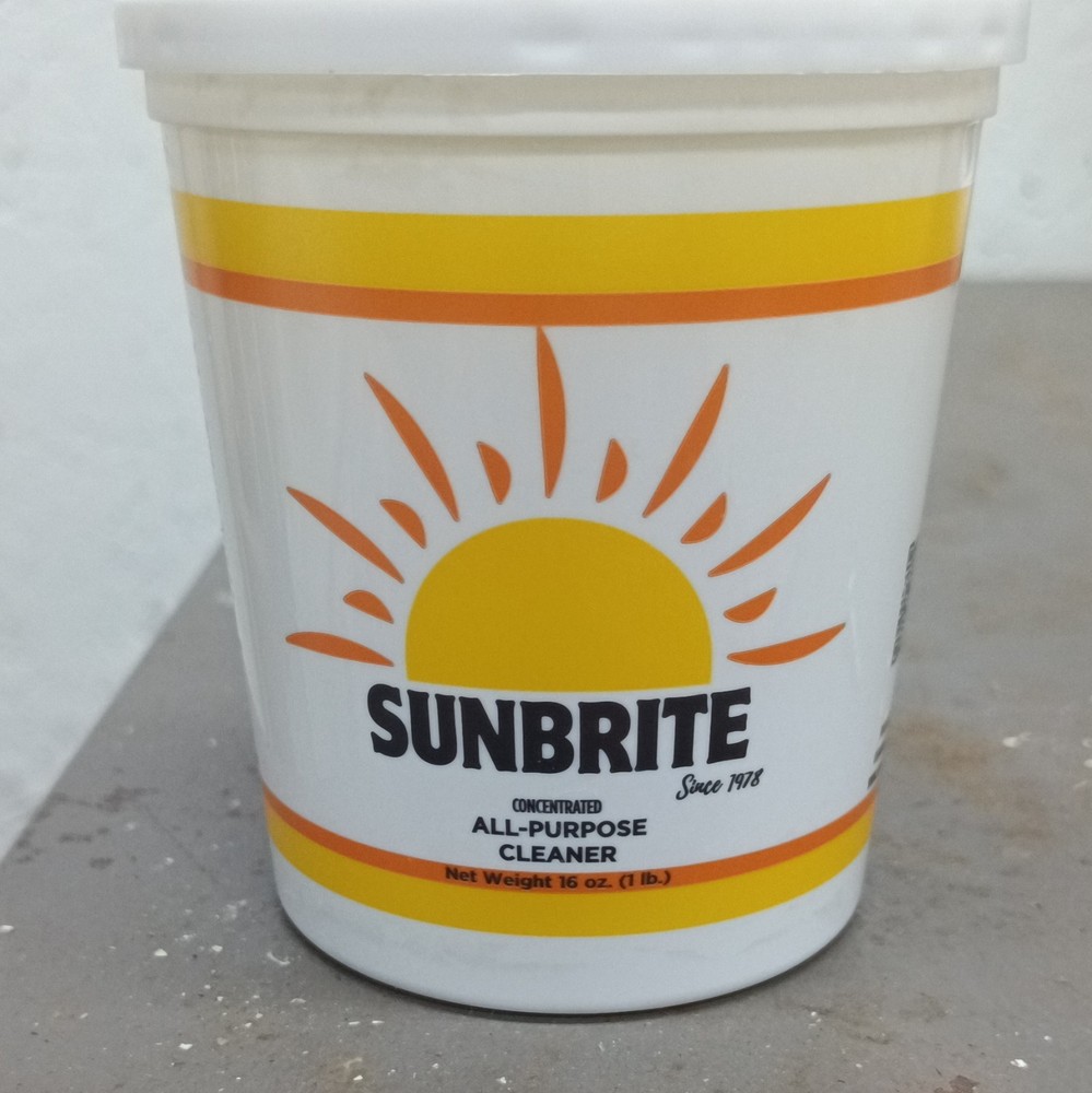 SunBrite Concentrated All-Purpose Cleaner, Lime Scent 16 oz Non-Toxic