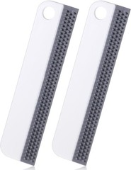 2 PCS All-Purpose Small Rubber Squeegee, Soft Silicone Mini Squeegee for Shower