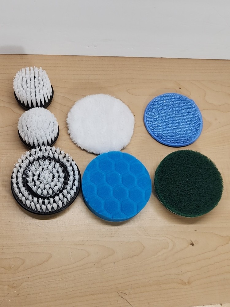 Electric Spin Scrubber 7pc Replacement Brush Heads For Ans8050/8051/8052
