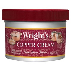 Copper, Brass Cream Cleaner – 8 Ounce – Gently Cleans and Removes Tarnish Wit…