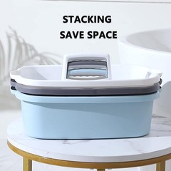 Portable Cleaning Supplies Caddy, Lightweight Storage Organizer for Home Use