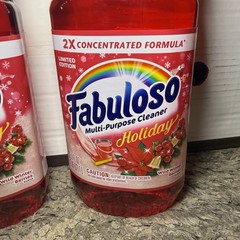 2 Pack Fabuloso Multi-purpose Cleaner Holiday Limited Edition Wild Winter 33.8oz