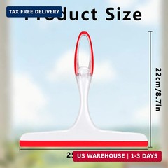 Shower Squeegee for Glass Doors, 3pcs Bathroom Squeegee for Shower Cleaner Squee