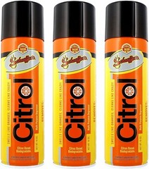 Schaeffer’s Citrol 266 Aerosol Multi-purpose Degreaser/Cleaner Citrus 16oz 3 Can