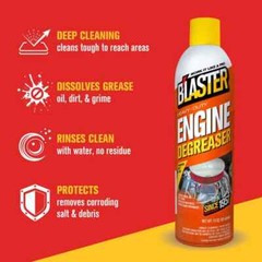 Engine Degreaser Cleaner Spray 15 oz. Heavy-Duty Dissolve Grease (Pack of 24)