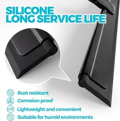 silicone Shower Squeegee with hook 12 inch Shower Squeegee window glass door Car