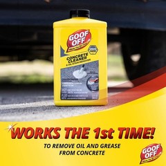 Goof Off 32 Oz. Concrete Cleaner and Oil Stain Remover