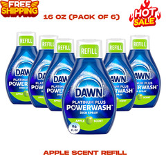 Platinum Powerwash Dish Spray, Dish Soap Cleaning Spray, Apple Scent Refill